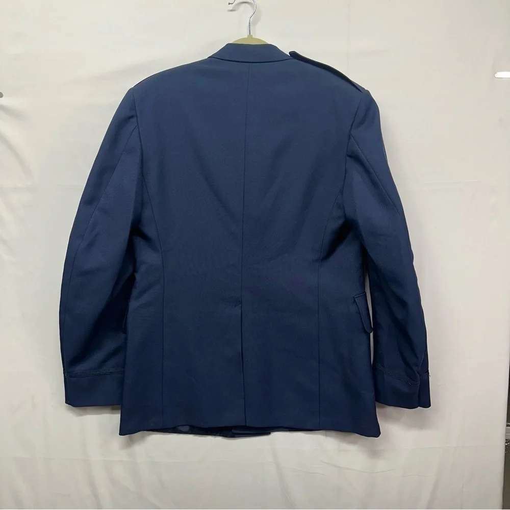 American Military Style Dress Jacket Men’s Navy Blue USA Ceremonial Coat